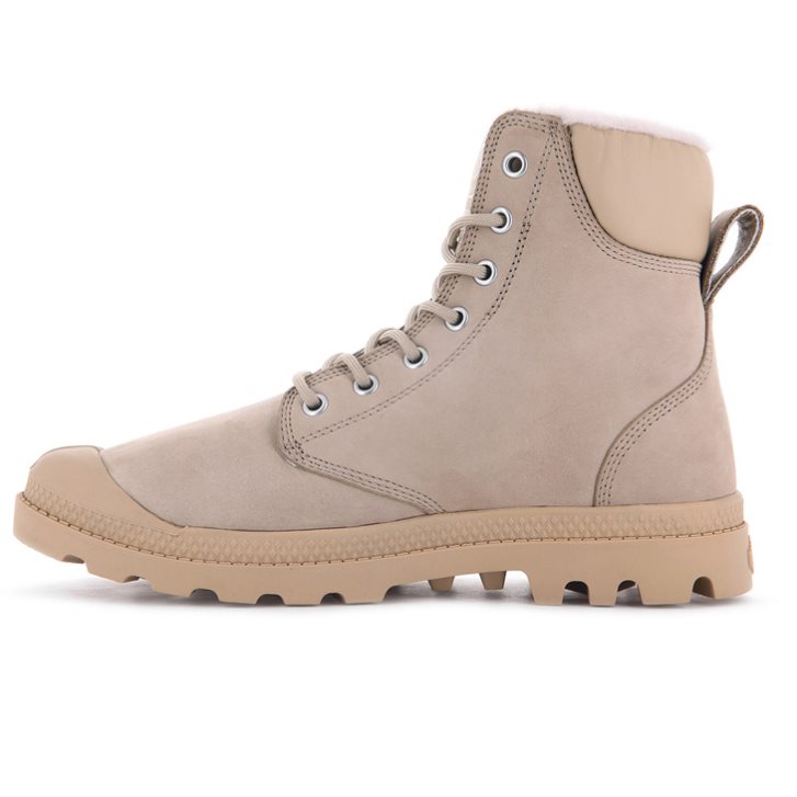 Pánské Boty Palladium Pampa Sportovní Cuff WPS Světle Hnědožlutý | CZ BRF-59G